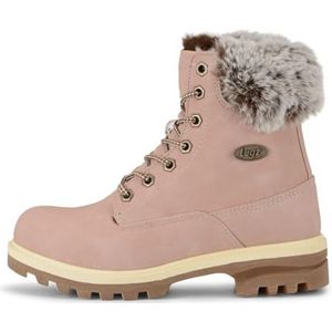 Lugz Damesmode laars, Zacht Roze/Bot/Gom, 39.5 EU