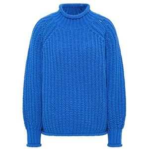 COBIE Gebreide damestrui, blauw, M/L