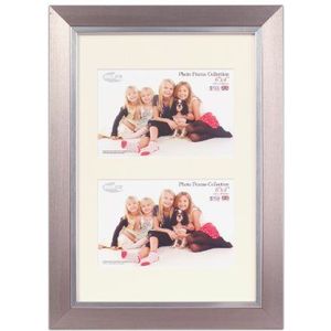 Inov8 Framing Frame, Tinnen Zilveren Inset, 12x8"" Dubbele Diafragma