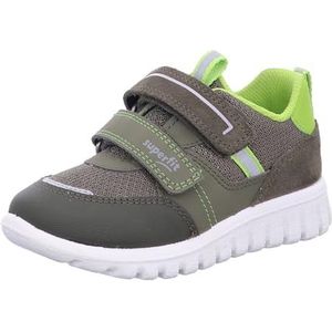 Superfit Sport7 Mini Sneakers voor jongens, Groen lichtgroen 7000, 30 EU Breed