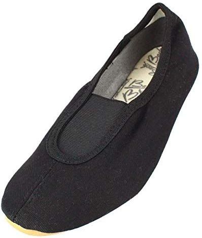 Beck Unisex Basic Rist Gymschoenen voor kinderen, zwart, 23 EU