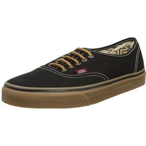 Vans Authentieke lage sneakers voor heren, Zwarte T G zwarte gom, 45 EU