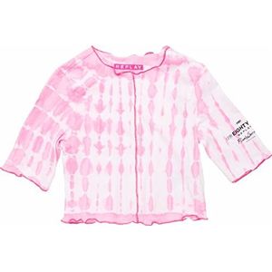 Replay Meisjes SG7513 T-shirt, 464 roze fluo, 16A, 464 Roze Fluo, 16 Jaar