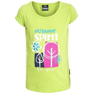 Trespass Meisjes WallFlower T-shirt met coole frontale print