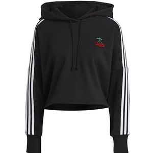 adidas Dames cropped hoodie sweatshirt