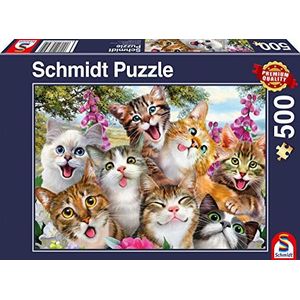 Schmidt 58391 Jigsaw Puzzle Cat Selfie (500 pcs)