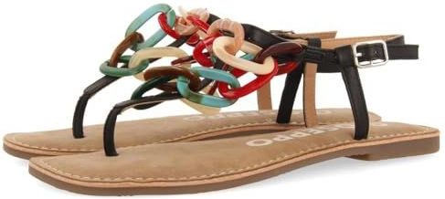 Gioseppo - Medley - Sandalen - Zwart - Multicolored Link Detail