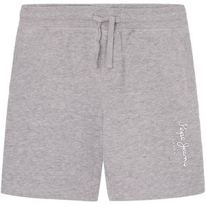 Pepe Jeans New Eddie Short voor jongens, grijs (Marl Grey), 12 jaar, grijs (Marl Grey), 12 Jaren
