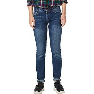 s.Oliver Dames Slim Jeans, blauw (Blue Denim Stretch 58z6), 34W x 32L