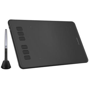 Huion - Inspiroy H640P - Grafische Tekentablet - Zwart - Batterijloze Pen PW100, 8192 Drukniveaus, 6 Express-toetsen