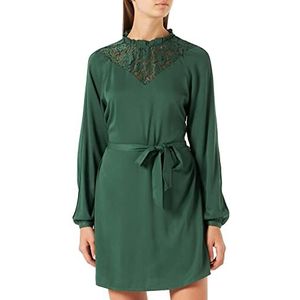 Vila VISUVITA L/S LACE Jurk/SU-NOOS Jurk, Pineneedle, 36, Pineedle, 36
