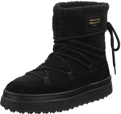 GANT FOOTWEAR SnowhiLL enkellaarzen voor dames, zwart, 37 EU, zwart, 37 EU