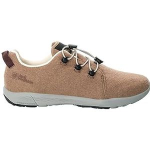 Jack Wolfskin Spirit Wool Low W sneakers voor dames, afterglow, 36 EU, Afterslow., 36 EU