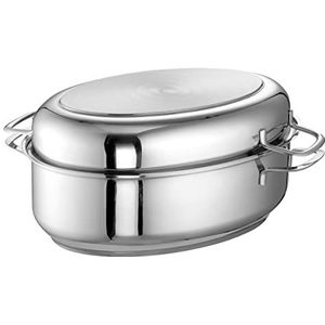 Rohe Germany Multi-braadpan Viviena 38 cm, 8,5 ltr, deksel geschikt als pan of ovenschaal, inductie, roestvrij staal