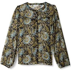 Naf Naf Dameshemd, meridien bleu marine, 44