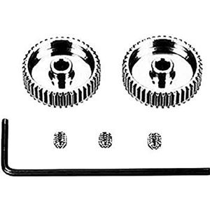 Tamiya 300053421 - tandwiel 42/43, module 0.4, TA04 aluminium