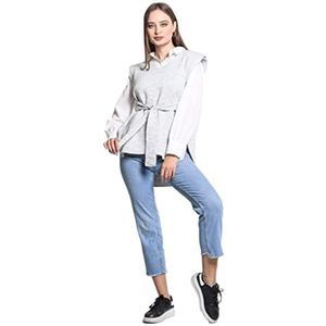 Bonateks Deblmcsvtr100004 Sweater, grijs, eenheidsmaat EU, grijs, Eén maat