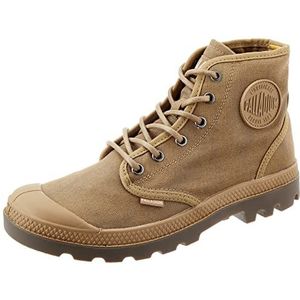 Palladium Pampa Hi Wax, unisex sneakers, Bone Brown, 41 EU