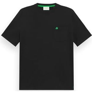 Chest Pocket Jersey T-shirt, Black 0008, XL
