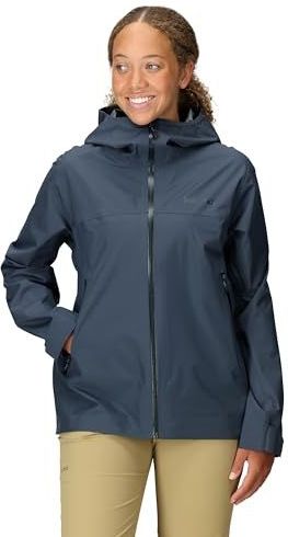 Marmot Dames Minimalist Pertex Jacket, Waterdichte Pertex jas, lichtgewicht regenjas, winddichte regenjas, ademende windjack, ideaal voor hardlopen en wandelen, Thunderhead, XS