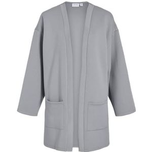Visiffi L/S Loose Cardigan/Pb, lichtgrijs gem., M