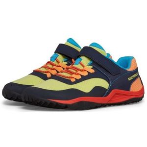 Merrell Trailhandschoen voor jongens 7 a/C Sneaker, marine Multi, 35 EU
