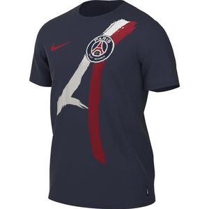 Nike PSG Shirt PSG M Nk Iconic Aw Tee, Midnight Navy, HF0826-410, XL