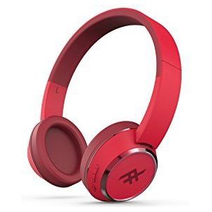 iFrogz IFOPOH-RD0 Coda Draadloze Bluetooth-hoofdtelefoon met ingebouwde microfoon, rood