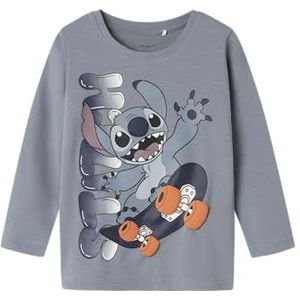 NAME IT - NMMADRI STITCH LS NREG TOP BOX WDI - Jongens - Lange Mouwen Shirt
