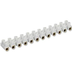 Legrand LEG98427 nylbloc aansluitklem, 10 mm, 57 A, 2 schroeven, wit