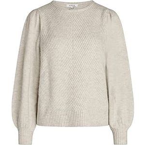 SIRUP COPENHAGEN Dames Beige Melange Elegant Sweater Sweater XX-Large