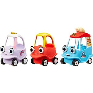 Little Tikes Let's Go Cozy Coupe - Cozy Mini Duw- en Speel-voertuig - ASSORTIMENT - 1 Auto Inbegrepen - Geschikt voor Peuters vanaf 3 Jaar