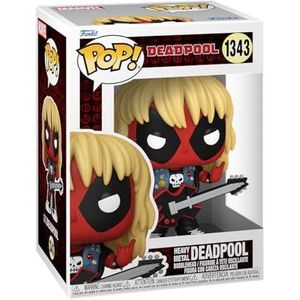 Funko Pop! Marvel: Deadpool Heavy Metal Band Member Band - Verzamelbaar vinylfiguur - Officiële Merchandise - Speelgoed voor Kinderen & Volwassenen - Marvel Fans - Modelfiguur voor verzamelaars