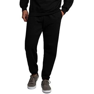 Fruit of the Loom Eversoft fleece sweatpants & jogger trainingsbroek voor heren, zwart, M