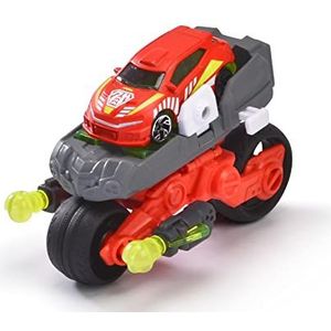 Dickie - Voertuig drone Bike 12 cm, 203792001ONL, 3 jaar, ombouwbaar in schaal 1:64