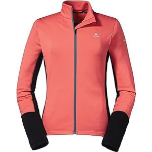 Schöffel Piambello L Longsleeve voor dames, ademend, sneldrogend fietsjack, MTB-shirt met 4D body mapping, shirt met lange mouwen en rugzak