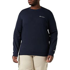 Champion Legacy Classic Small Logo Crewneck Herentrui, Marineblauw, XS