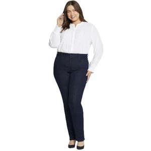 NYDJ Women's Plus Size Marilyn Straight Leg Jeans, Rinse, 22W