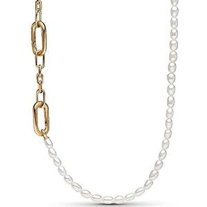 Pandora ME Slim Treated Freshwater Cultured Pearl Necklace 362302C01-45