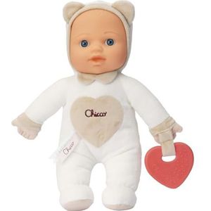 Chicco Game My First Pop met zachte hart-bijtring om te tanden, zacht en licht, machinewasbaar, 0 maanden +