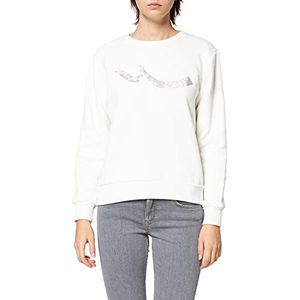 LTB Jeans Dames Nofeda Trui, Grey Gold Lurex 12523, XXL