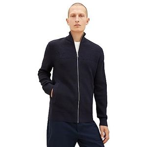 Tom Tailor - Vest - Heren - Met Lange Mouwen - Opstaande Kraag