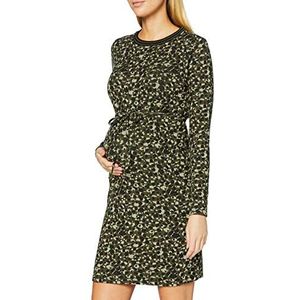 Supermom Damesjurk Ls Camo Jurk, Ivy Green - P455, XS