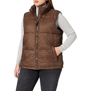 Herrlicher Lyna Vest Gerecycled Shiny Poly Thermojas voor dames