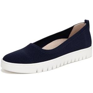 Vionic Uptown Skimmer gebreide ballet plat, marineblauwe stof, 3 UK, Marineblauwe stof, 36 EU