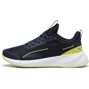 PUMA Flyer LITE 3 JR Sneaker, New Navy-Lemon Sherbert White, 4 UK, Nieuw Navy Lemon Sherbert PUMA Wit, 4 UK