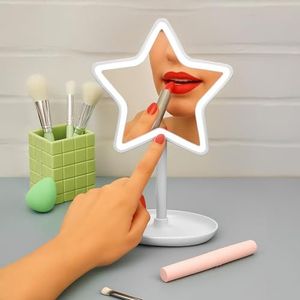 WITTE LED STERREN MAKE-UP SPIEGEL