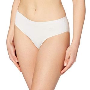 Sloggi Dames Hipster Zero One Cheek Hip, Ivoor (Silk White (Gz), XS