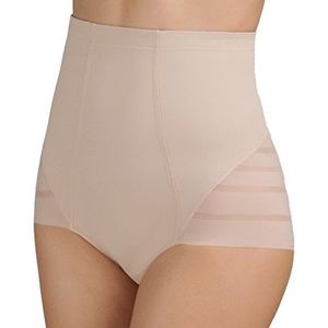 Dim Dames Slipje Hoge Taille Diam's Control Medium Flat Belly Effect x1, Skin, 44