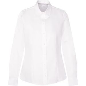 Seidensticker - Damesblouse - Wit - Katoen